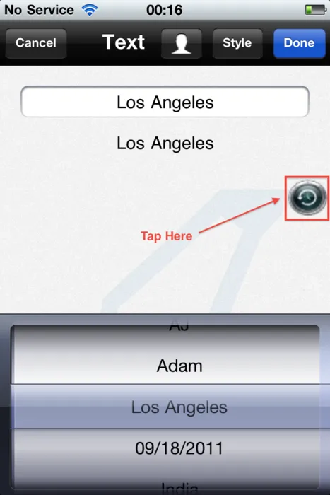 Signeasy History Button