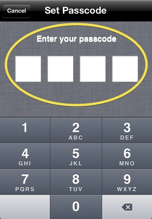 Signeasy - Set Passcode