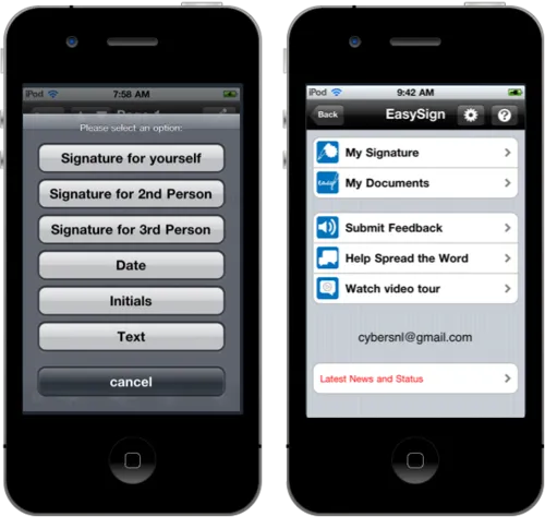 Signeasy v2.3 - Supporting multiple signers