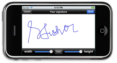 Signeasy - Resize your signature