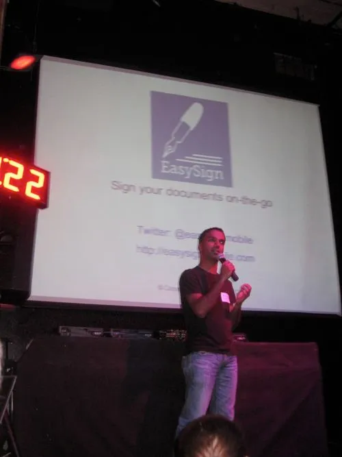 Signeasy at SFNewTech StartUp Event