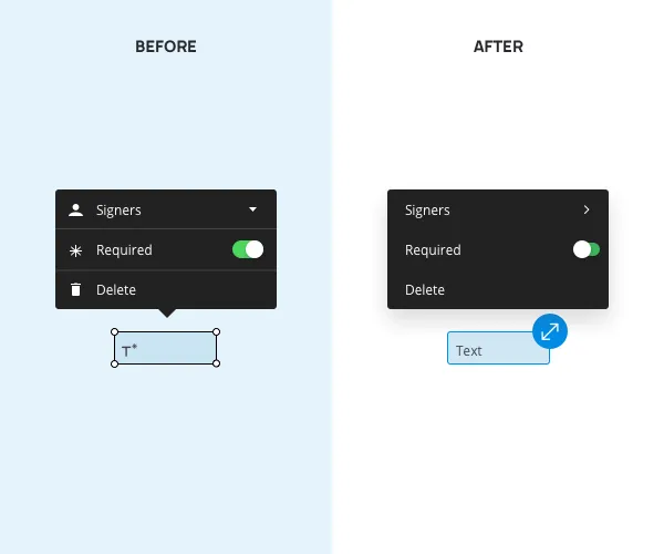 Design Overhaul Signeasy