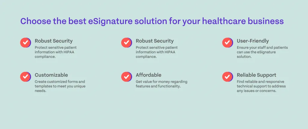 how to select esignature solution for your healthcare business