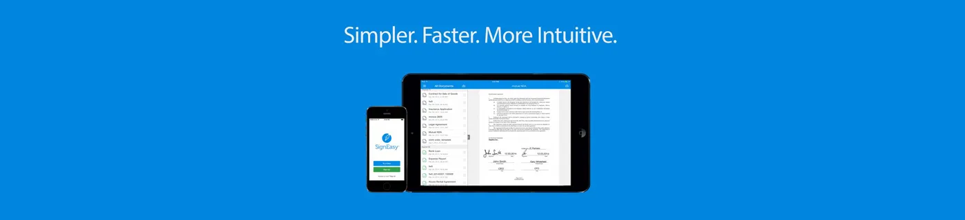 Introducing the New Signeasy Completely Redesigned for iOS7