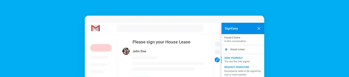 How to sign documents in Gmail
