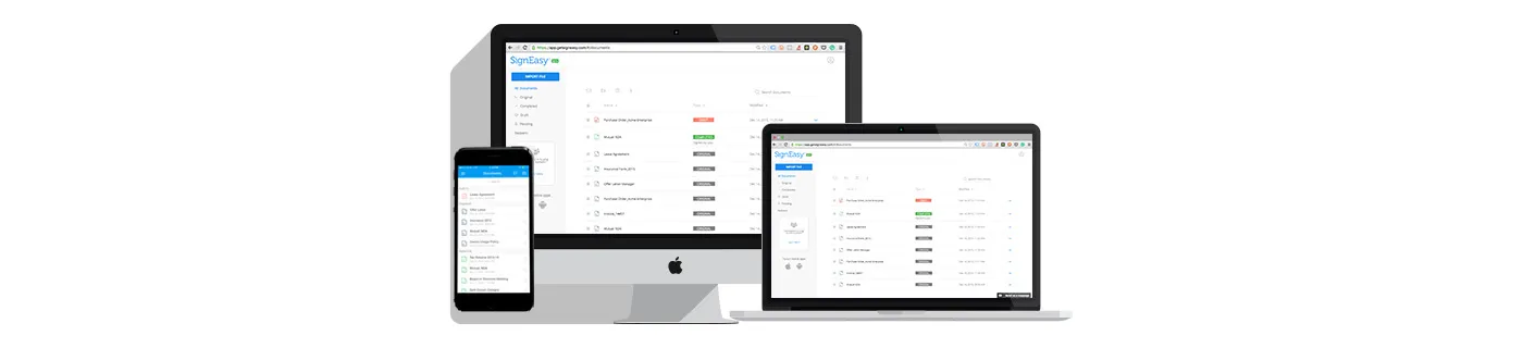 From Mobile-Only to Mobile-Centric : Introducing Signeasy for Web