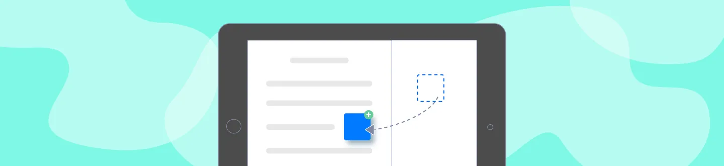 Implementation of iOS 11’s Drag and Drop on Signeasy