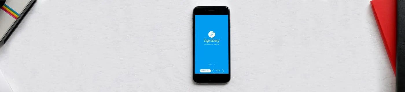 Enhanced document interaction with the new Signeasy App for iOS 7