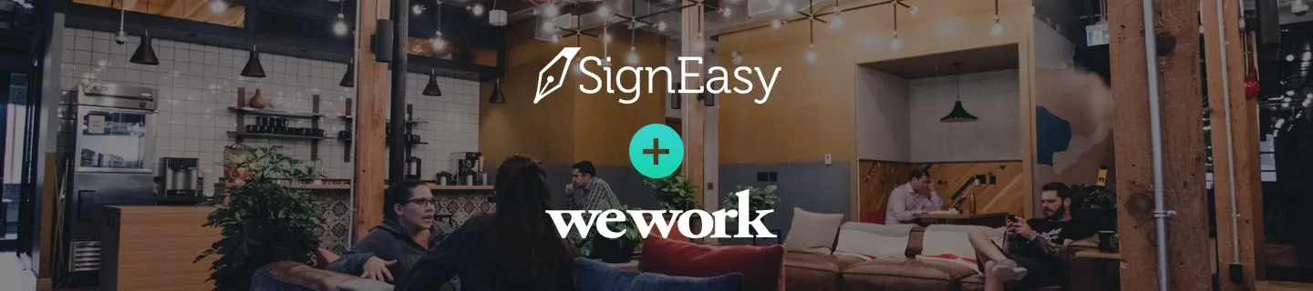 WeWork partners with Signeasy to offer eSignatures to their community