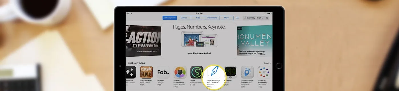 The Impact of Signeasy being Featured on the App Store