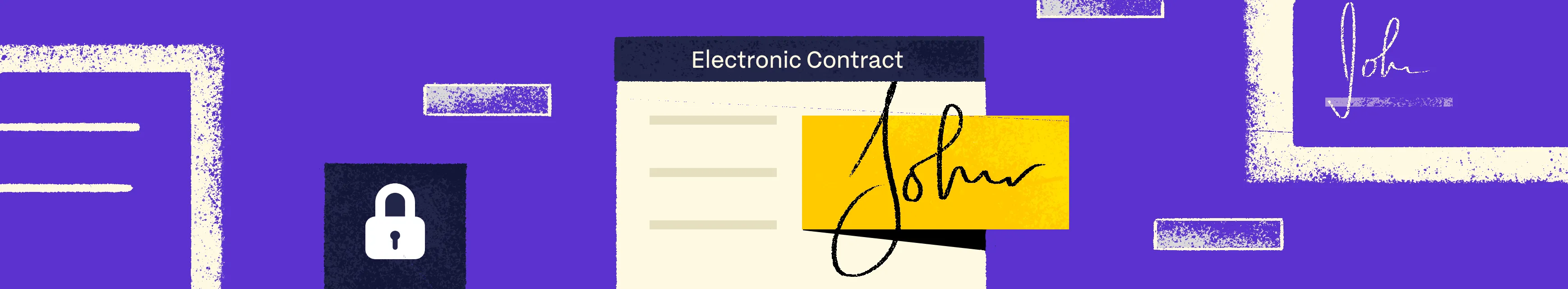 What are electronic contracts? How do they work
