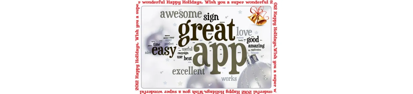 Great App' the Most Common Review for Signeasy in 2011