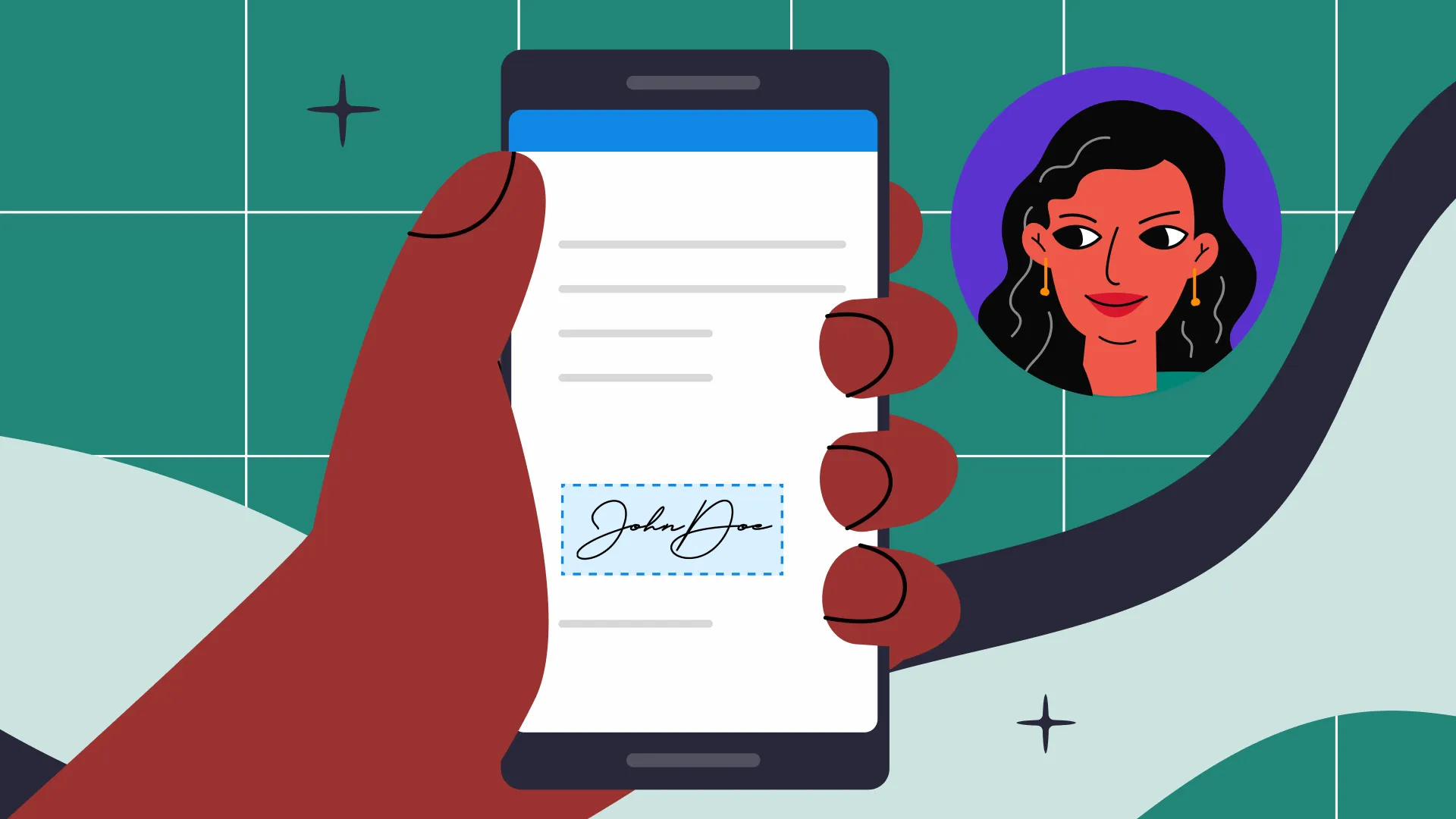 How to create an Electronic Signature on your Android device