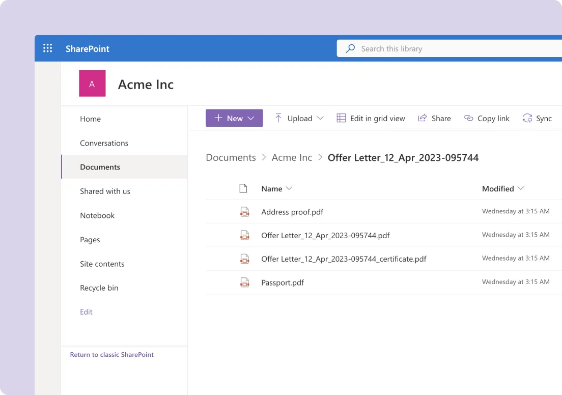 Bring everything together