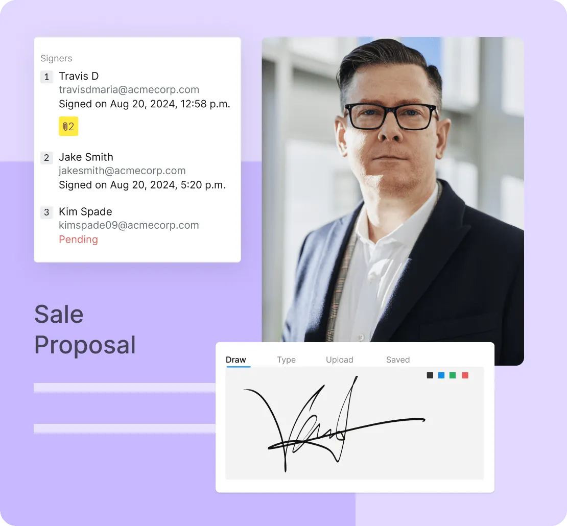 Close sales deals faster with eSignatures