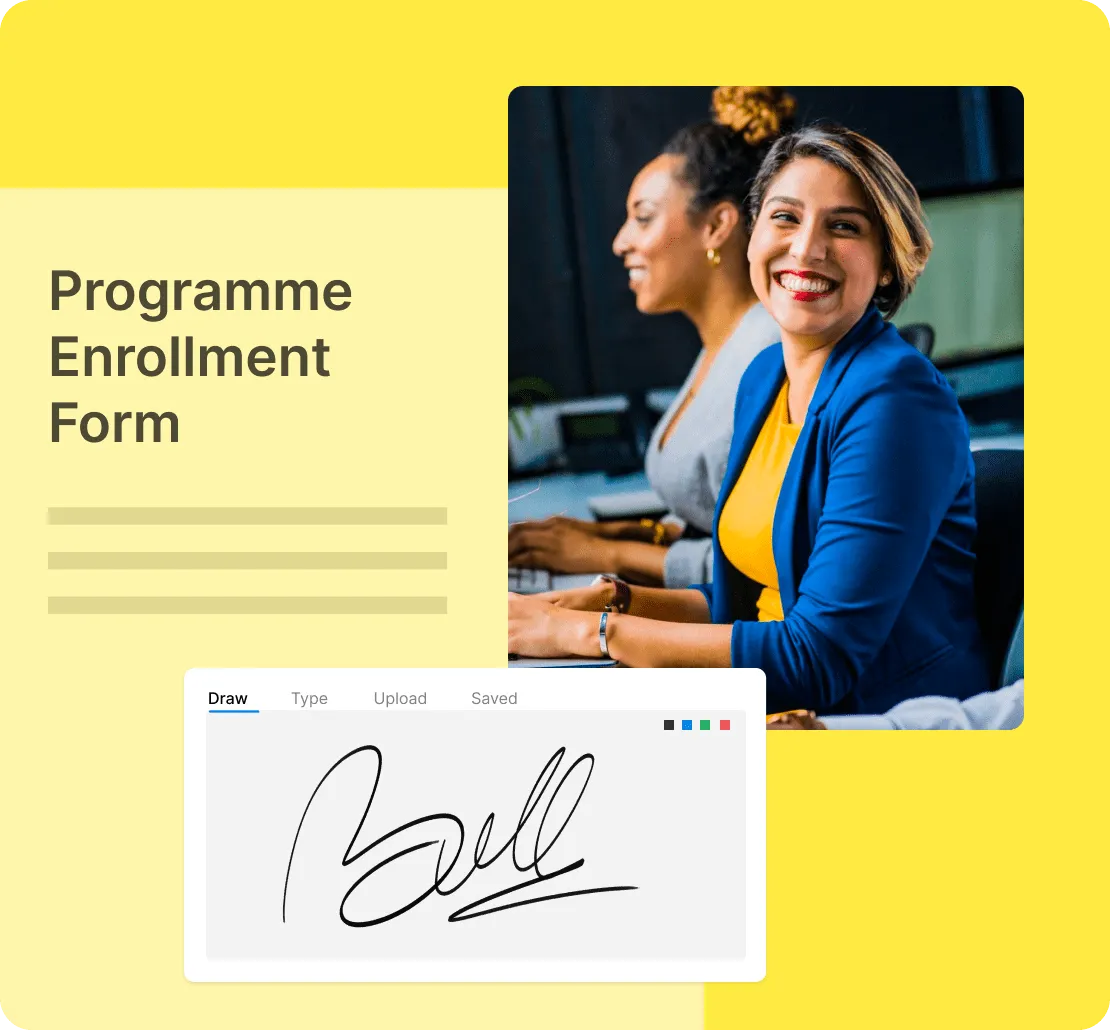 Simplify student and staff paperwork with eSignatures 