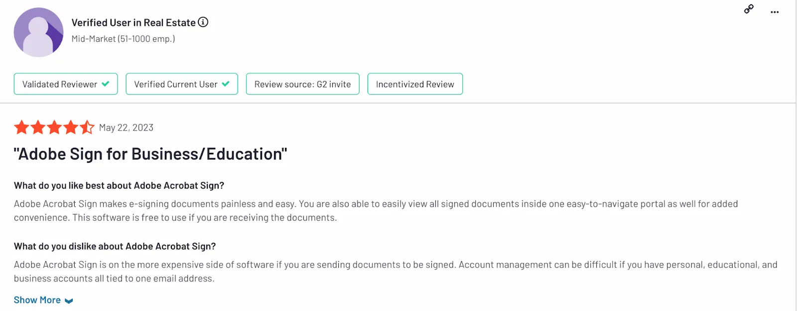 Adobe Sign cost concerns