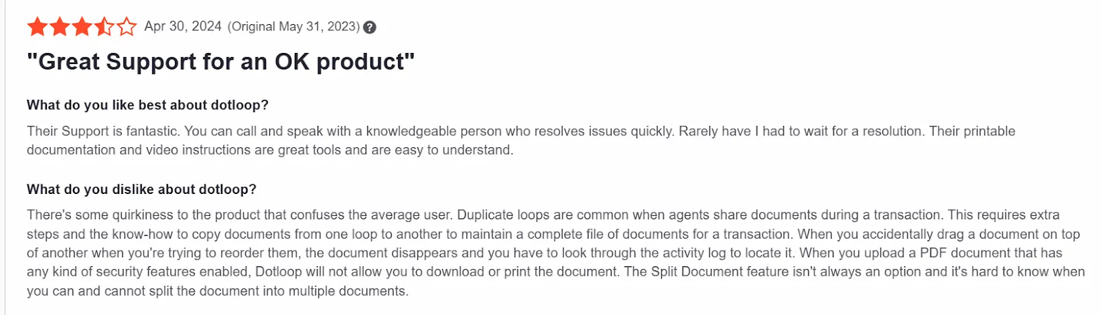 Dotloop is confusing for new users