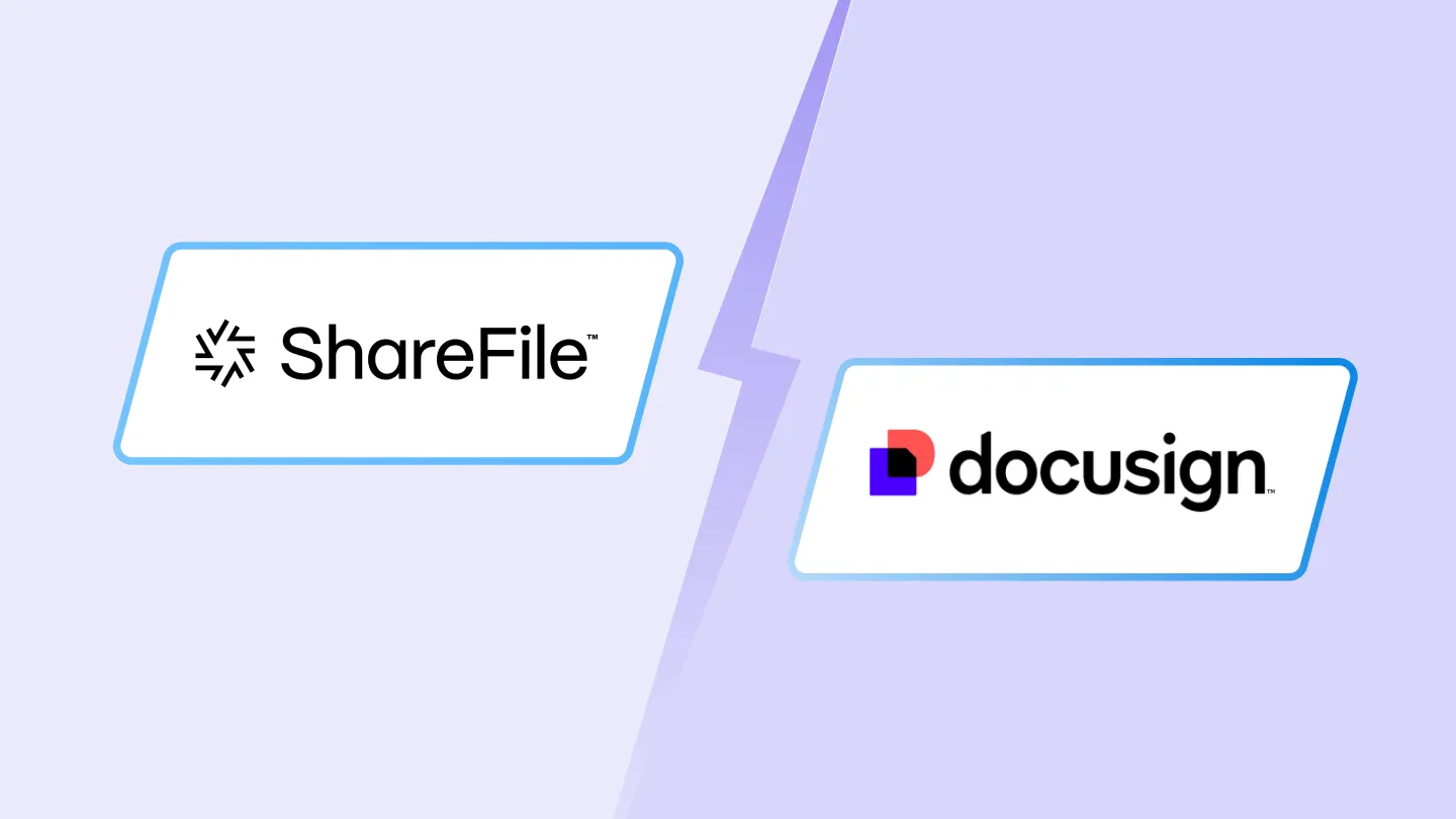 ShareFile vs Docusign