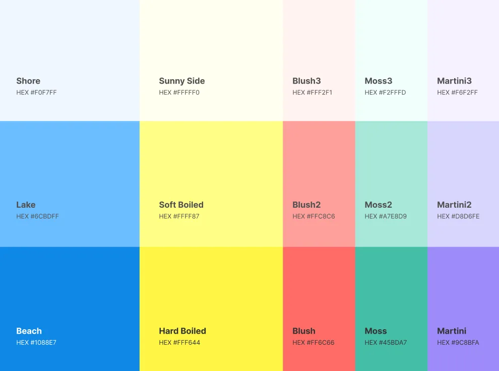 Signeasy brand colors