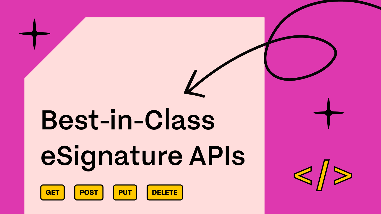 Best-in-Class eSignature APIs for 2025