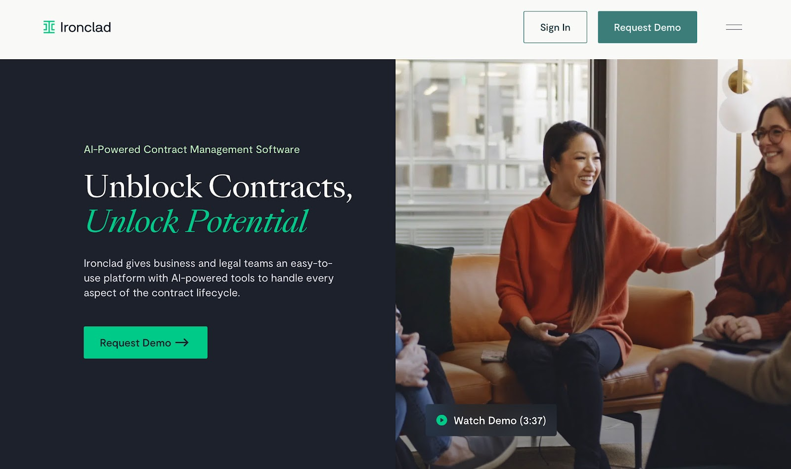 Ironclad’s homepage