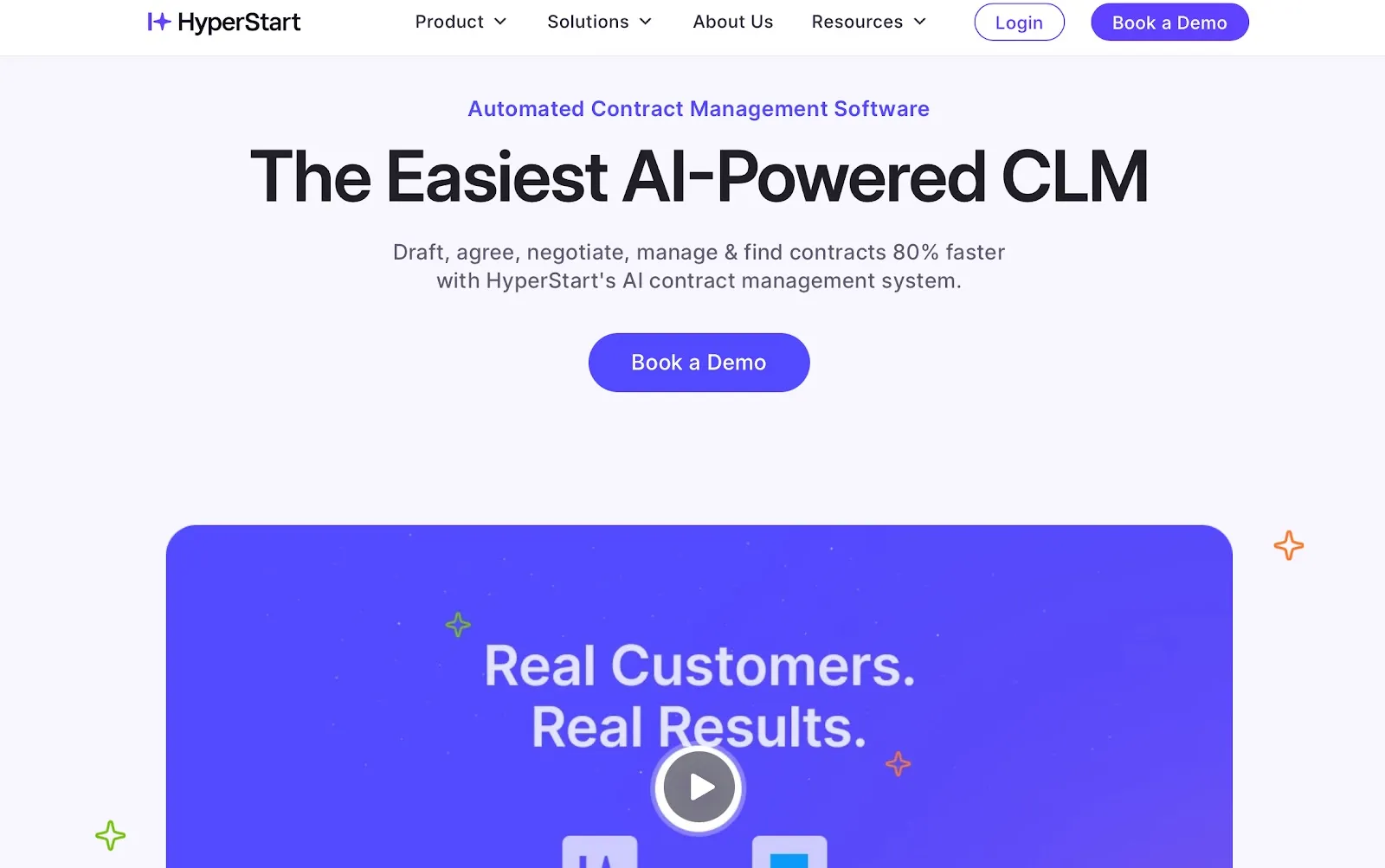 HyperStart’s homepage
