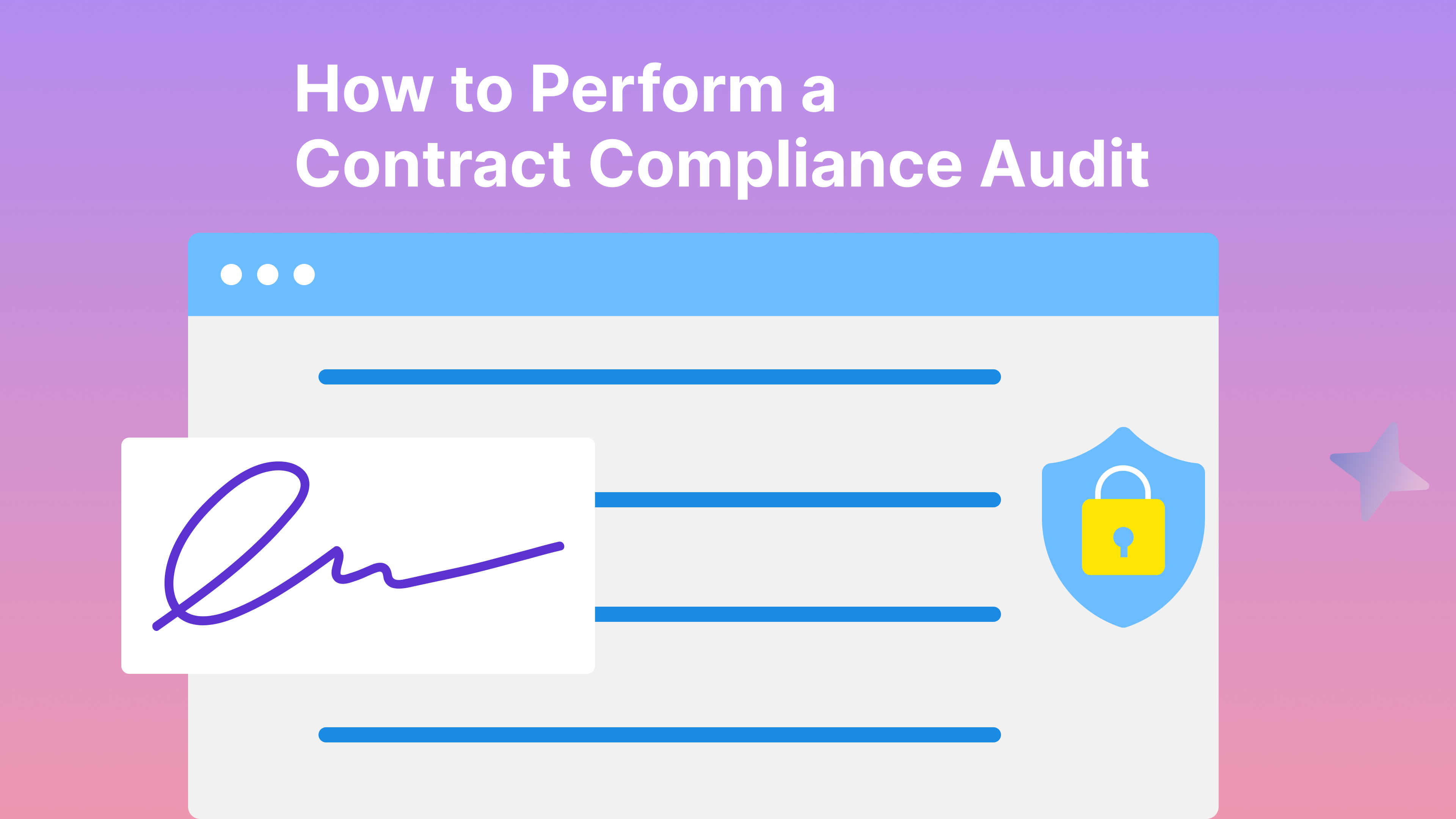 How to Perform a Contract Compliance Audit