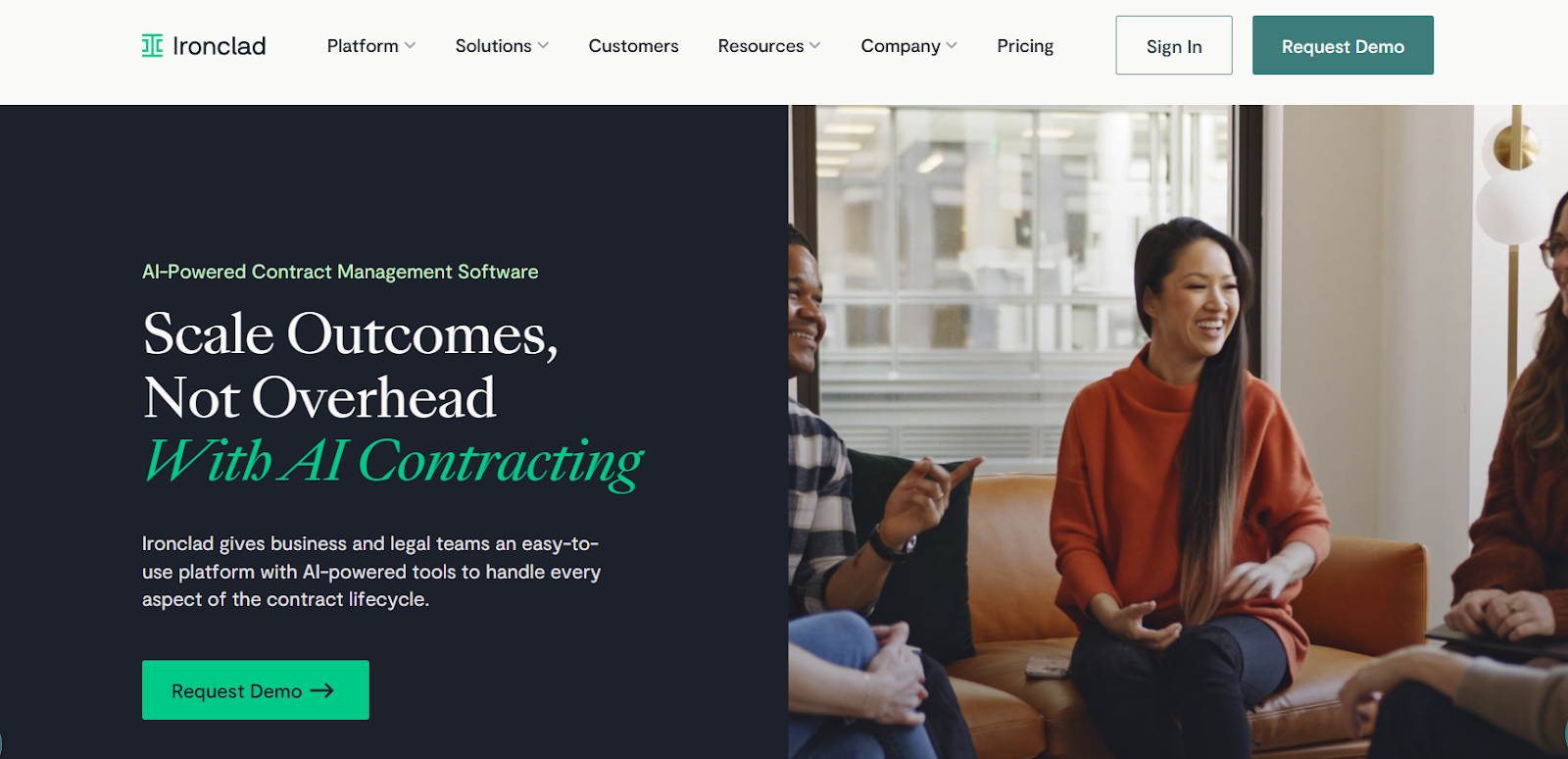 Ironclad homepage