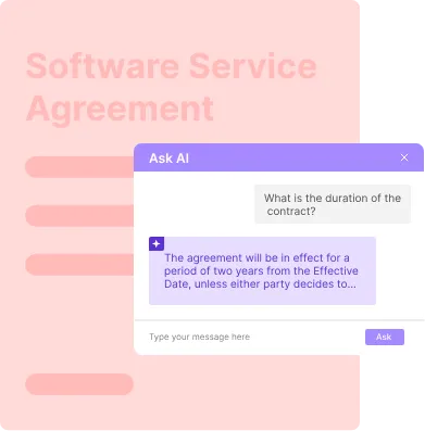Image of Signeasy AI answering the user’s question