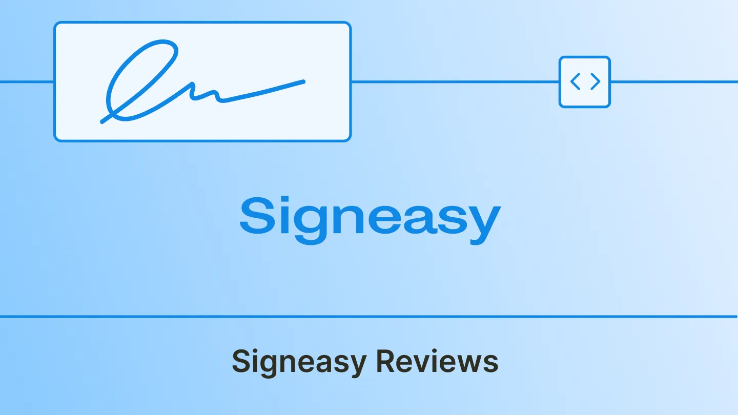 Signeasy reviews, ratings, and features 2025