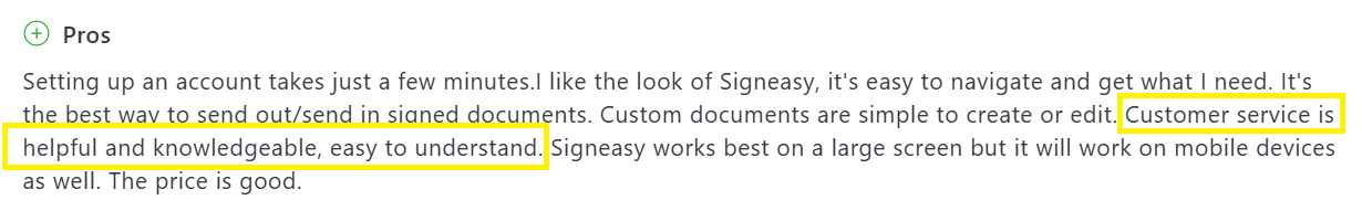 Signeasy review: fast setup, easy custom documents, good price, mobile use