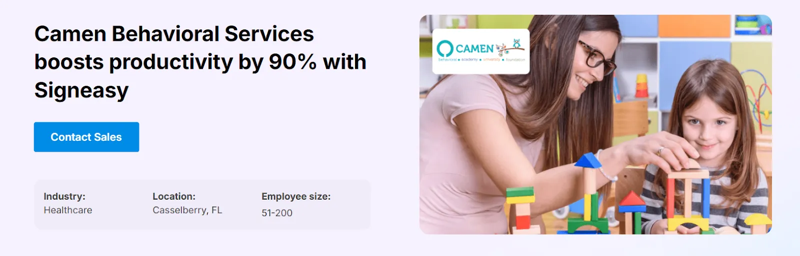 Signeasy streamlines 300+ behavior plans for Camen Behavioral