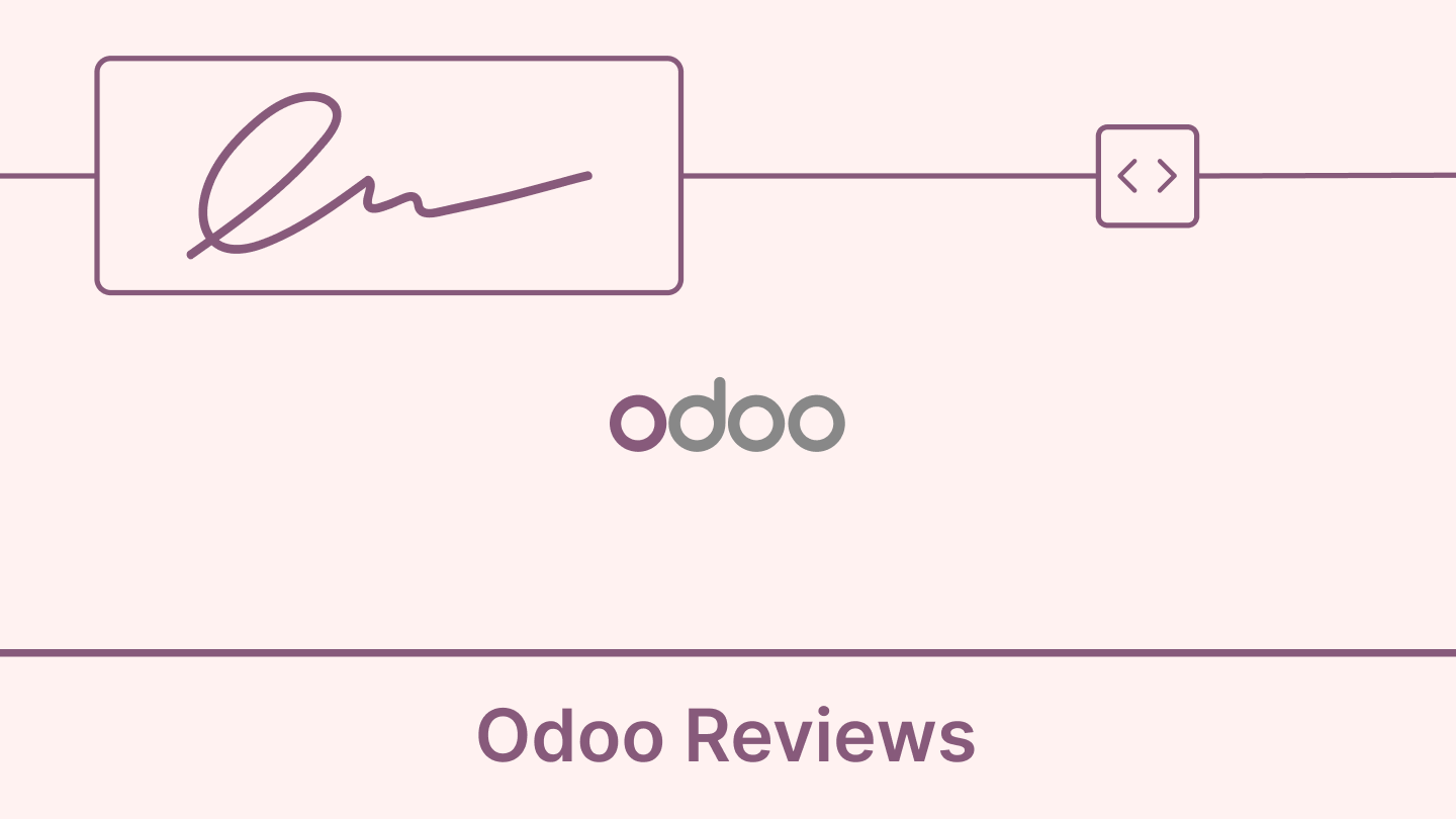 Odoo Sign review: Features, pricing, plans, pros, and cons