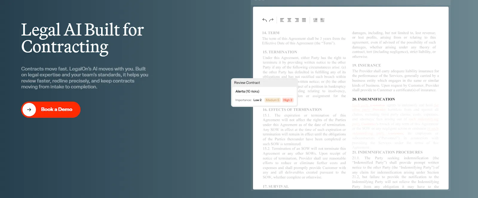 LegalOn's AI keeps contracts moving from start to finish
