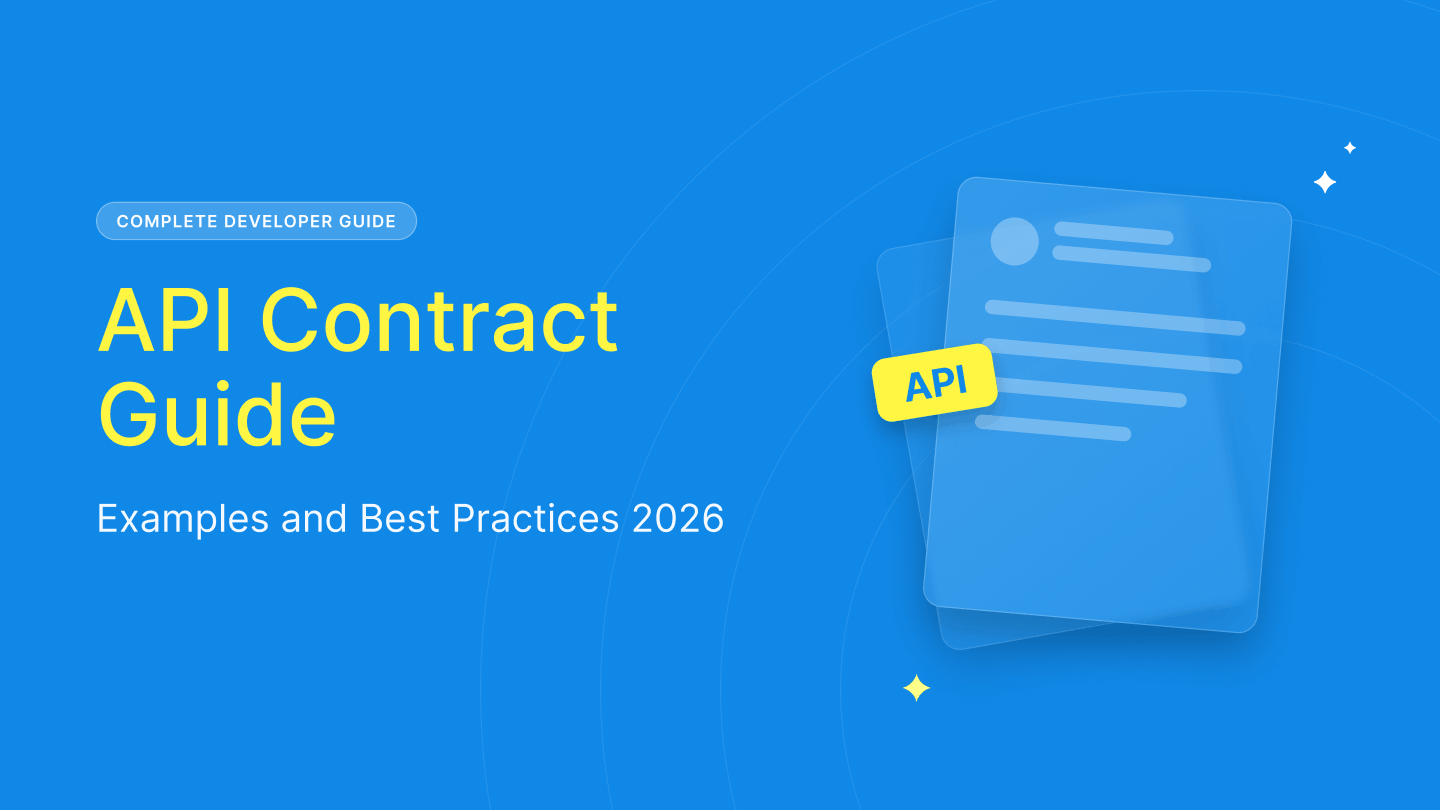 What is an API contract, and how is it used?