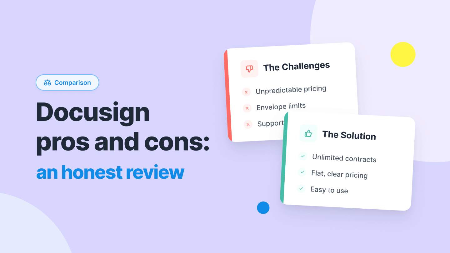 Docusign pros and cons: an honest review