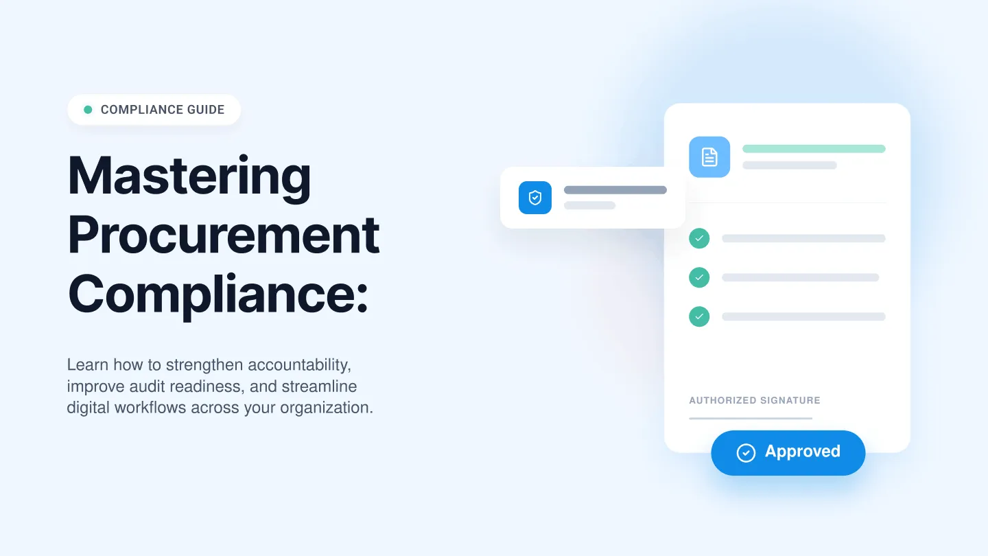 Procurement compliance: A guide to best practices