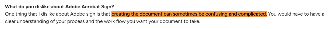 Users must understand complex workflows to create documents effectively.