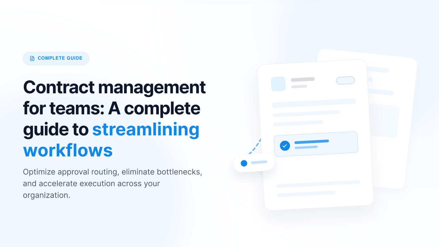 Contract management for teams: A complete guide