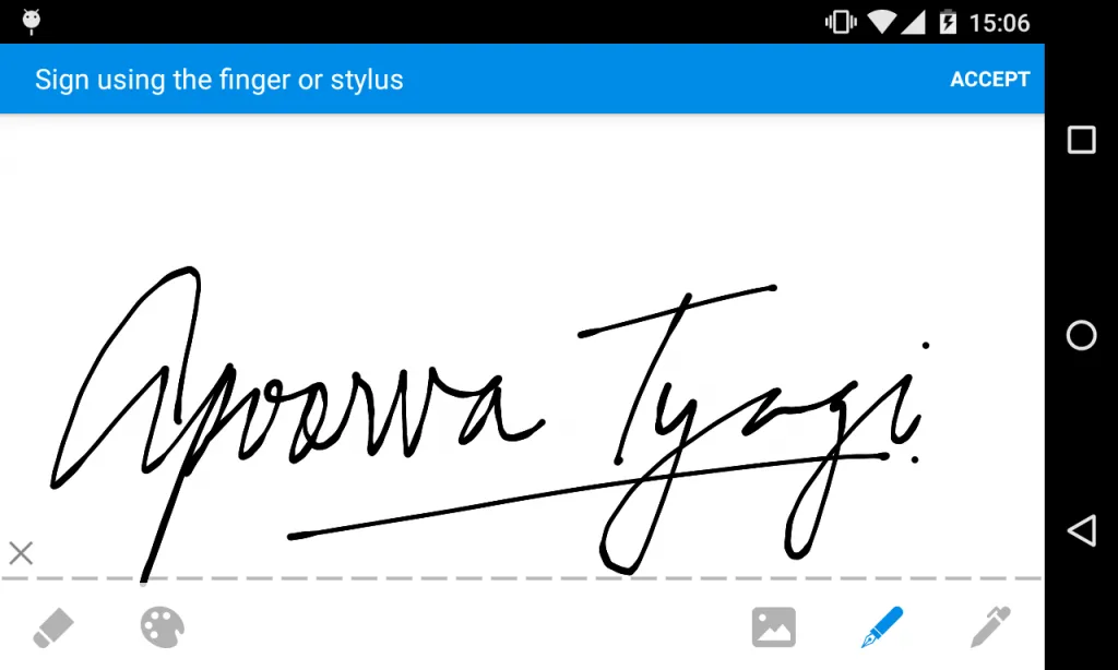 esignature Signeasy Android