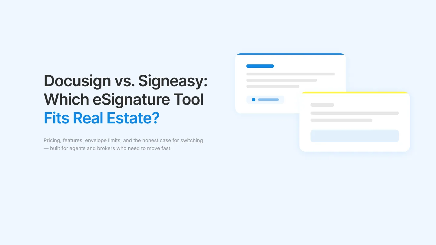 Docusign for real estate: features, pricing & best alternatives in 2026