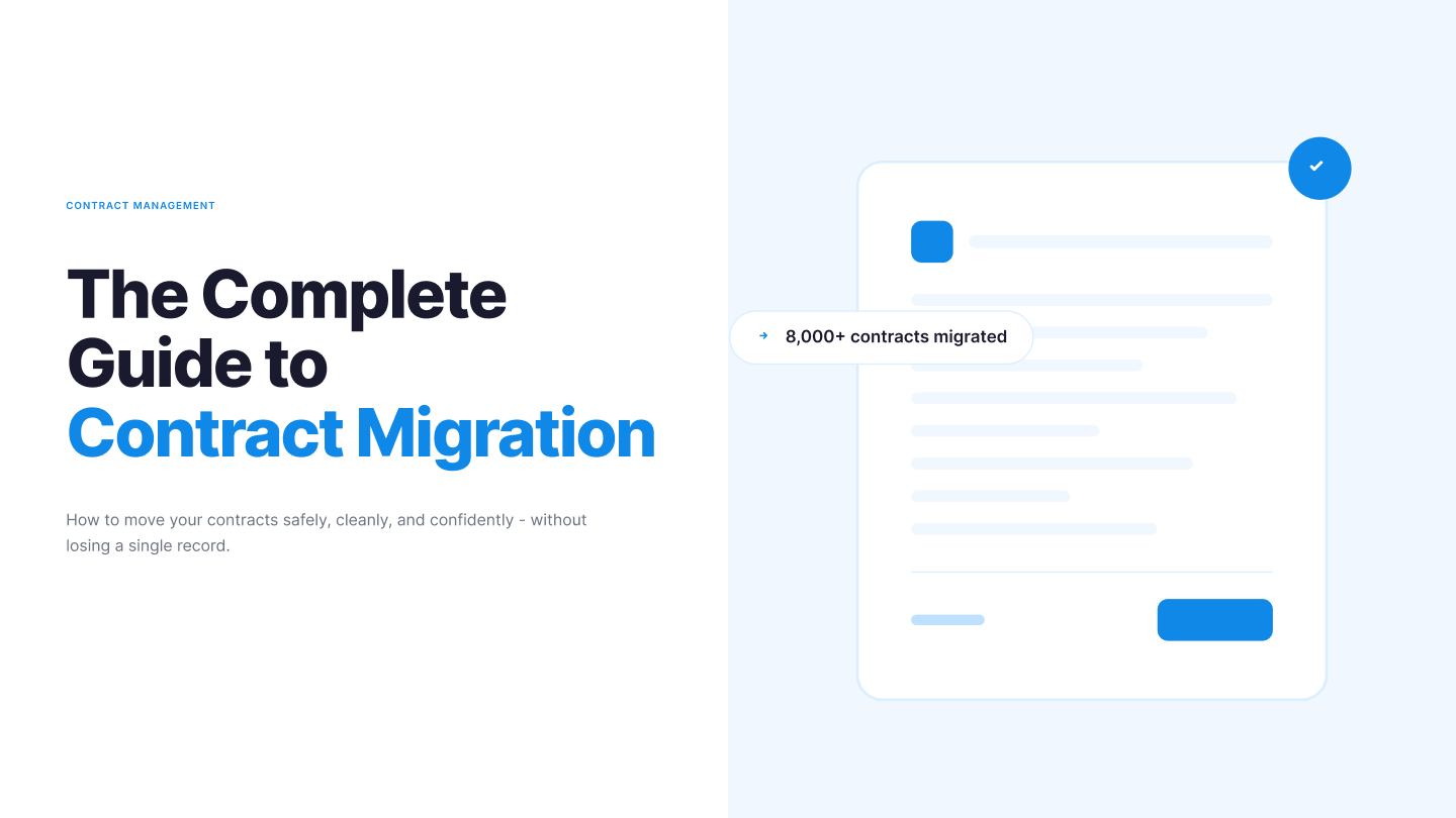 Contract Migration Explained: Steps, Challenges, and Tips
