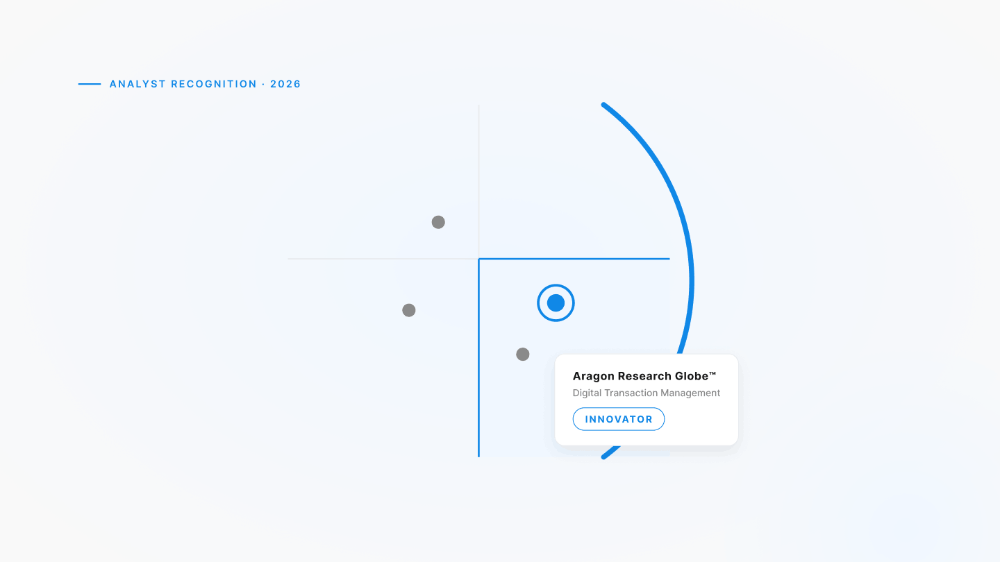 Signeasy named a Global Innovator in the Aragon Research DTM report