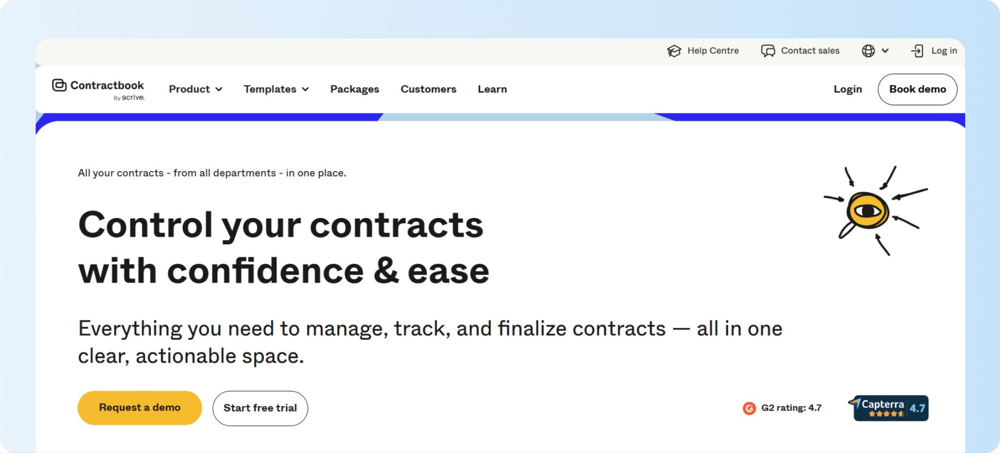 Contractbook website
