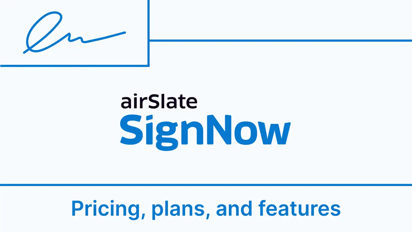 SignNow pricing, plan, and features: Is SignNow worth it?