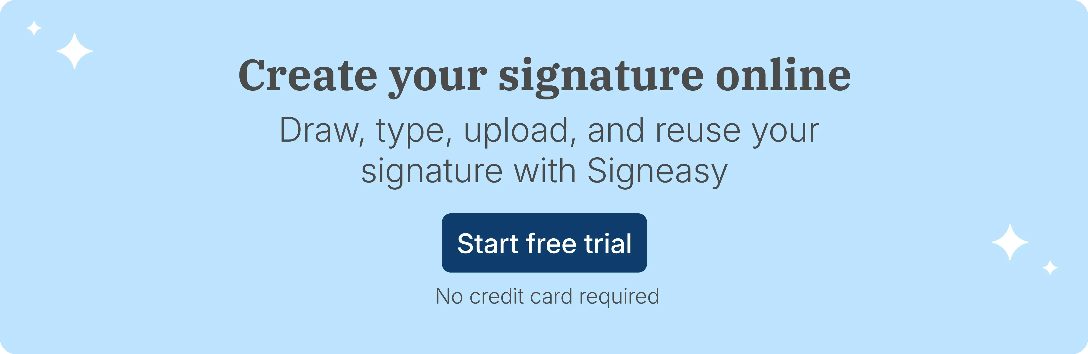 Signeasy online signature generator for digital documents