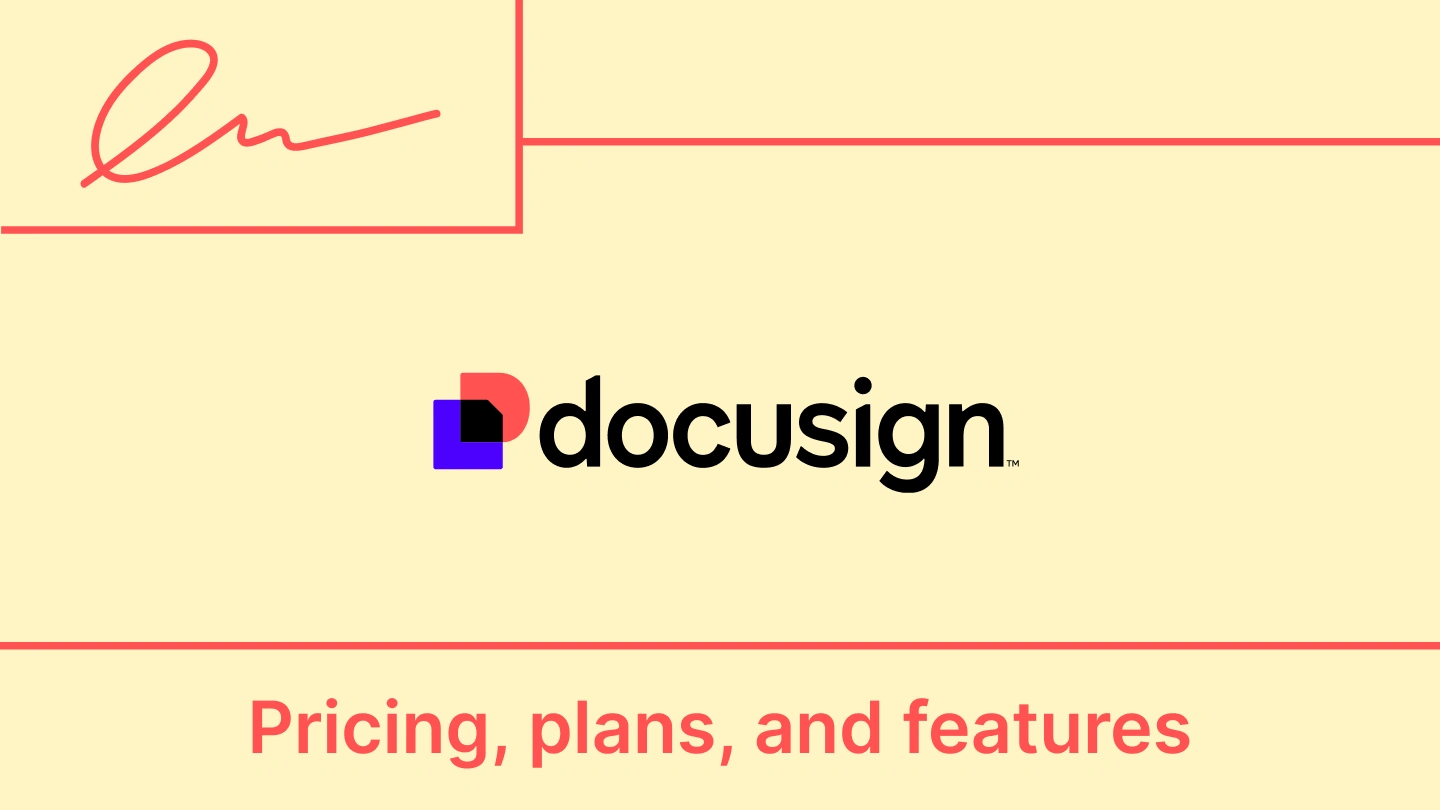 Docusign pricing 2026: plans, features, and costs explained