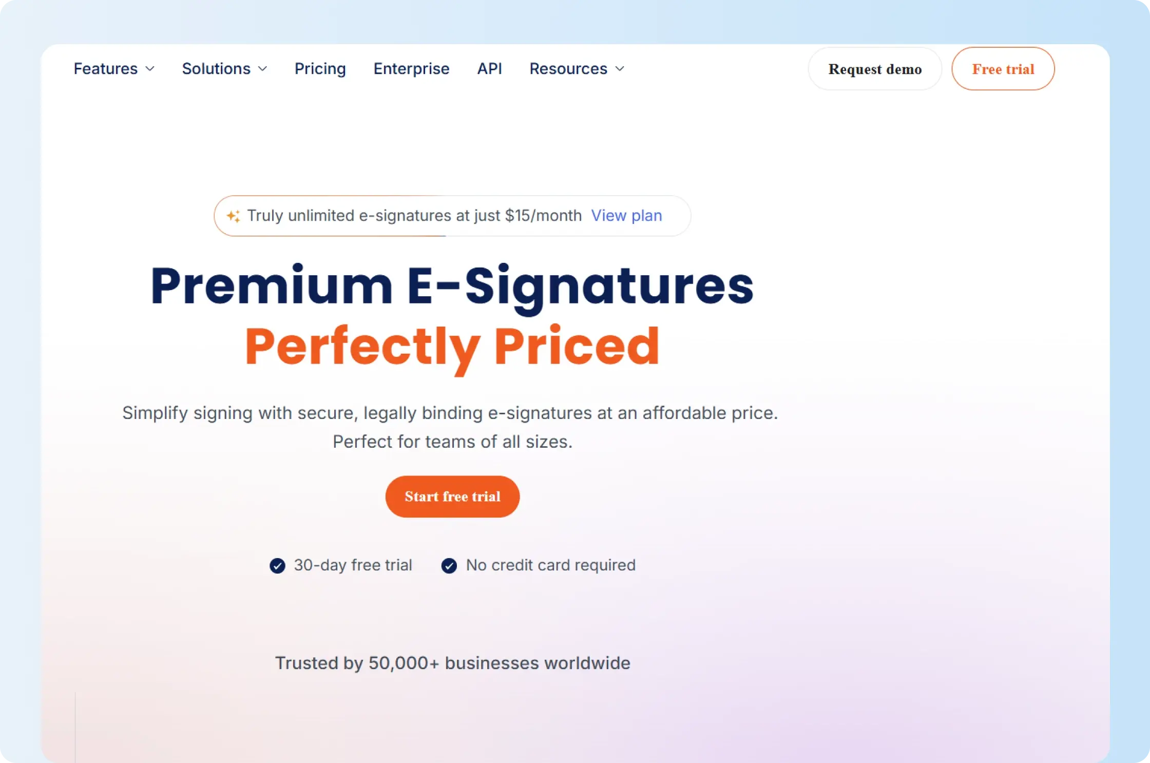 BoldSign eSignature pricing and workflow
