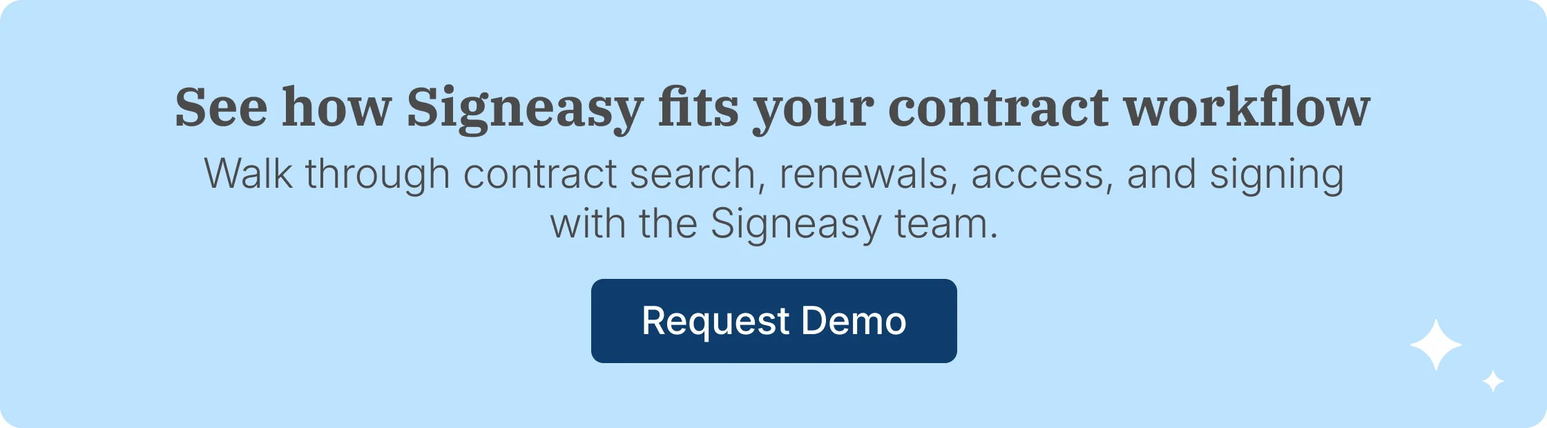See how Signeasy fits your contract workflow
